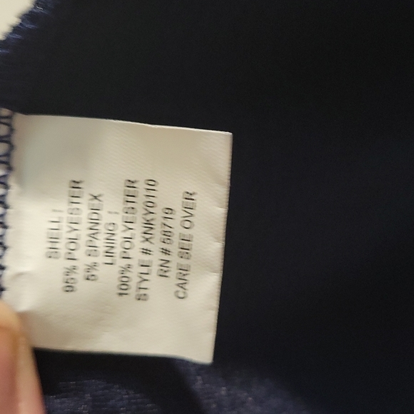 Studio works 3/4 Sleeve suit jacket with scrunch sleeve size XL - Picture 3 of 3